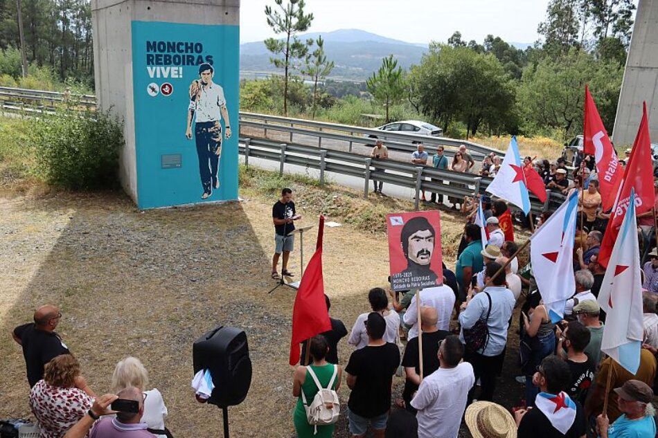 A loita de Moncho Reboiras segue viva no 50 aniversario do seu asasinato a mans da policía da ditadura franquista