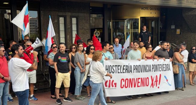 A CIG non asina o preacordo do convenio de hostalaría de Pontevedra porque non acada as reivindicacións exixidas