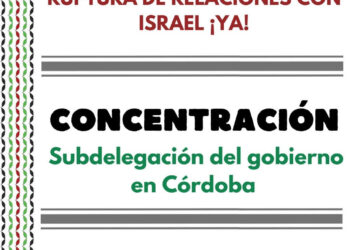 Iniciativas de Solidaridad con Palestina en Córdoba reclaman al Gobierno de España firmeza ante en genocidio