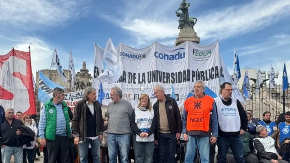 Argentina: Docentes universitarios convocan a paro nacional por mejores salarios y presupuestos