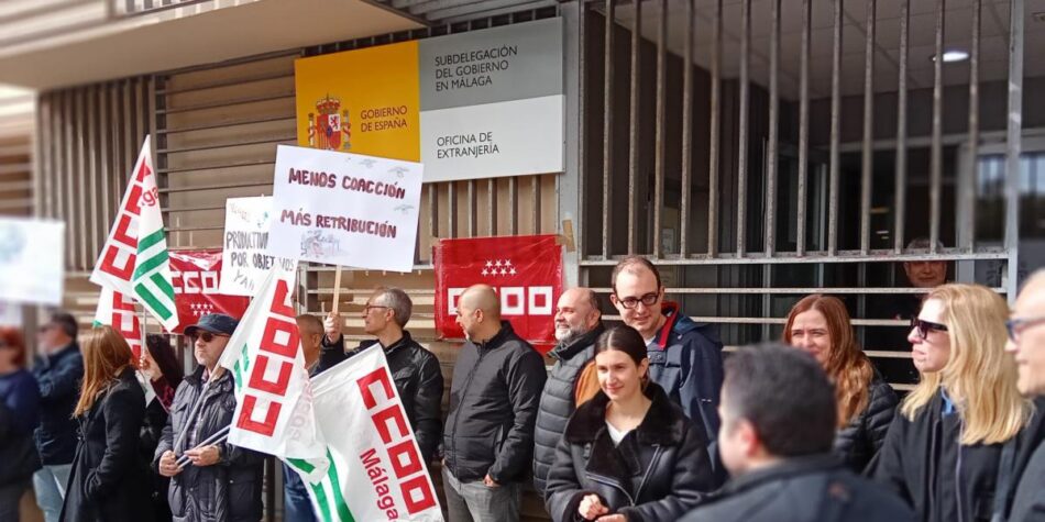 La falta de personal sigue poniendo en riesgo la gestión de expedientes de extranjería