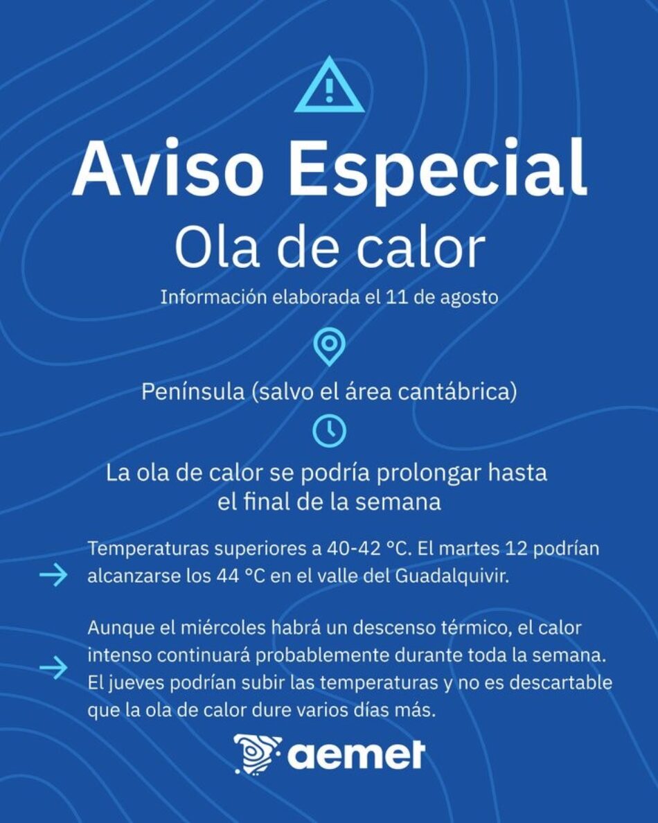 Denuncian inacción y falta de planificación ante las olas de calor por parte del Ayuntamiento de Madrid