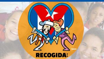 Recogida de material sanitario para Cuba durante la Aste Nagusia de Bilbao
