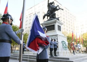 Rinden homenaje en Chile a Bernardo O’Higgins, ‘Padre de la Patria’
