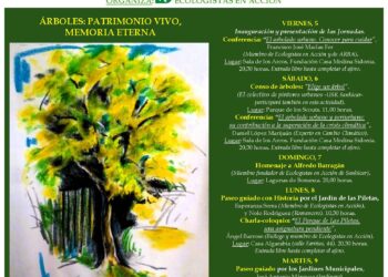 Ecologistas en Acción organiza en Sanlúcar las jornadas “Árboles ciudadanos, conocer para cuidar”