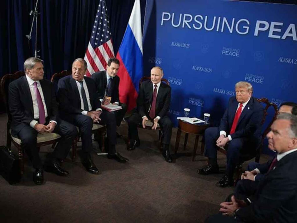 Putin y Trump tratan la guerra de Ucrania en Alaska