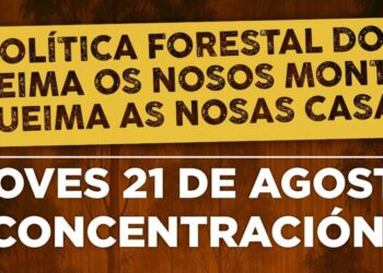 ‘Por un Monte Galego con Futuro’ convoca protestas contra a política forestal do PP “que queima os montes e as casas”