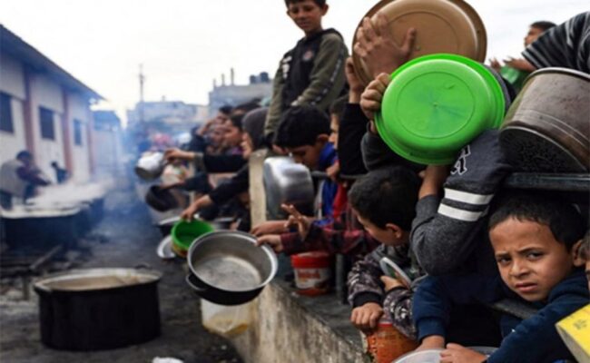 La FAO precisa que medio millón de palestinos en Gaza padece hambruna