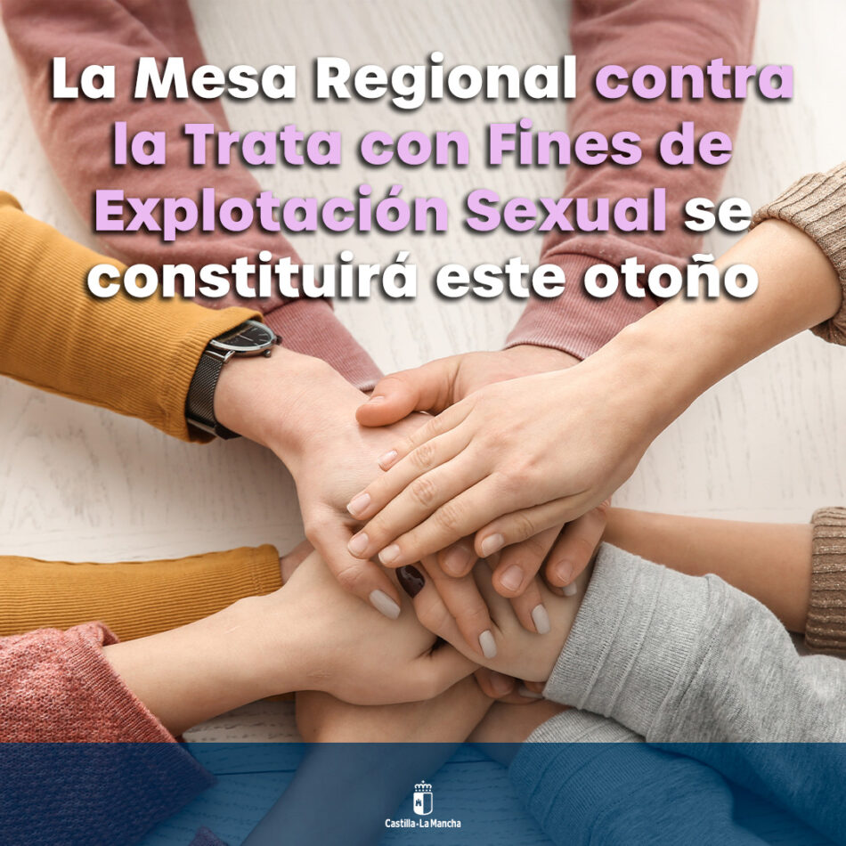 IUCLM ofrece su experiencia y militancia a la mesa contra la trata de Castilla-La Mancha