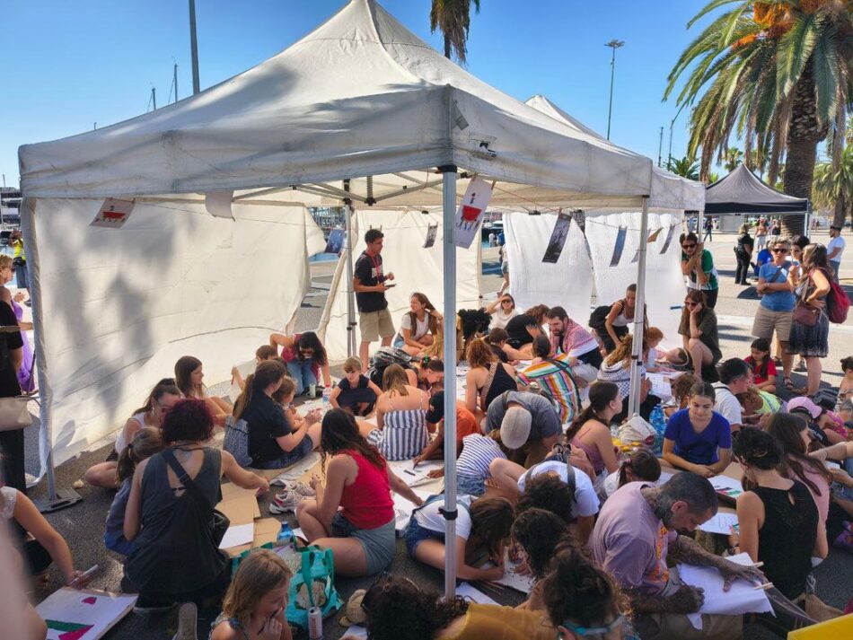 Barcelona, centre de la flotilla internacional solidària amb Gaza
