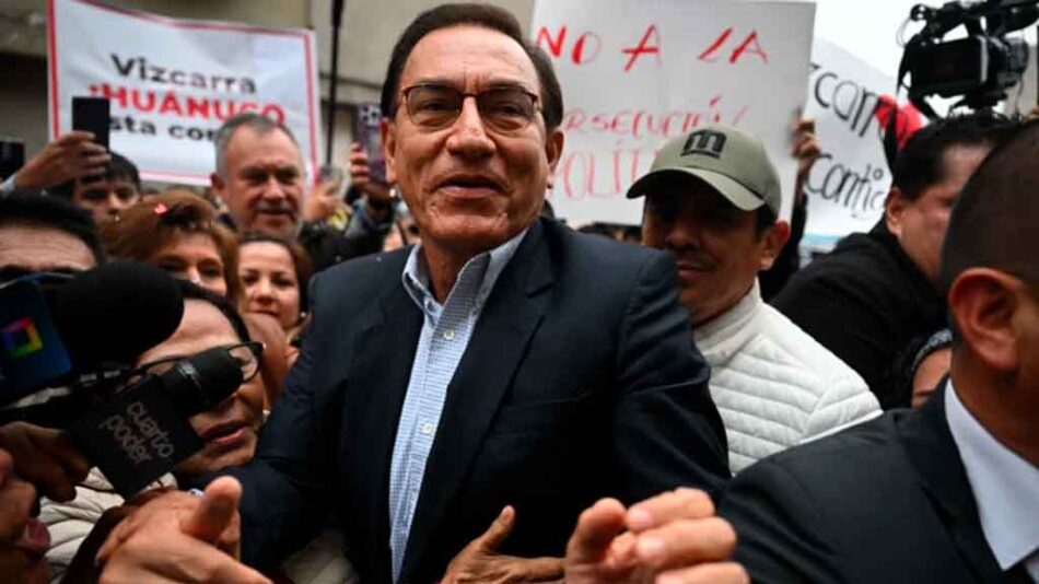 Entra en prisión el expresidente de Perú Martín Vizcarra