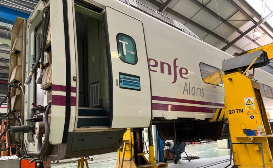 Anuncian ERE en el taller de RENFE de Los Prados (Málaga) 