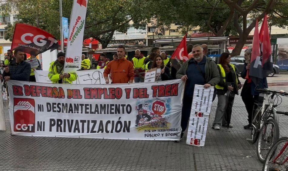 CGT mueve ficha antes del inicio de la negociación del ERE en la Base de Mantenimiento de RENFE en Málaga 
