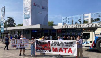 Día de Hunosa en la Feria de Muestras “Quemar CSR/Basura Mata” 