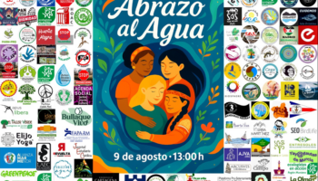 Abrazo al agua 2025 acto simbólico, reivindicativo y solidario