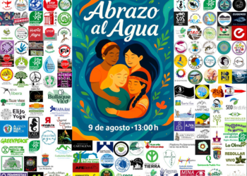 Abrazo al agua 2025 acto simbólico, reivindicativo y solidario