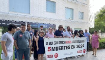 Los sindicatos convocan una concentración este viernes en Albacete ante la tercera muerte en accidente laboral en la provincia en un mes