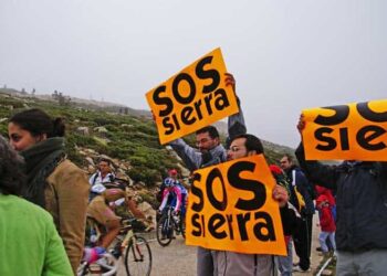 Solicitan suspensión de cualquier autorización relativa a la última etapa de la Vuelta Ciclista a España 2025 con ascenso al Alto de Guarramillas