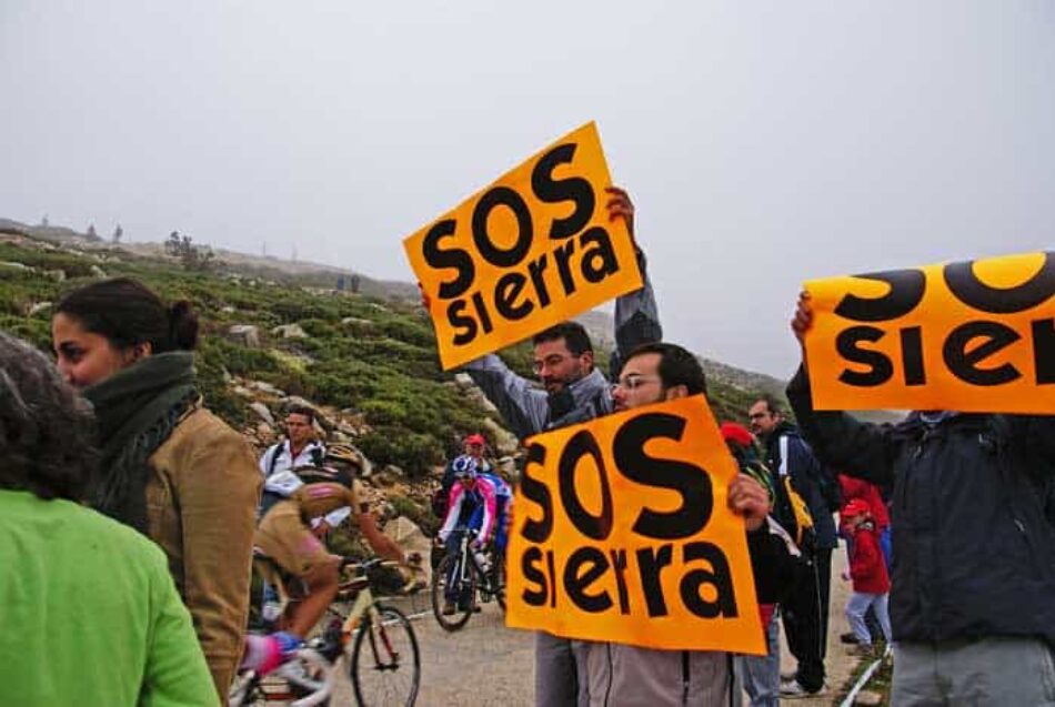 Solicitan suspensión de cualquier autorización relativa a la última etapa de la Vuelta Ciclista a España 2025 con ascenso al Alto de Guarramillas