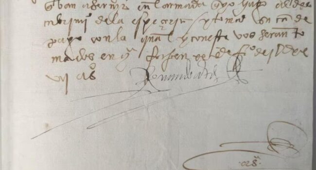 EEUU devuelve al patrimonio de México un documento del siglo XVI
