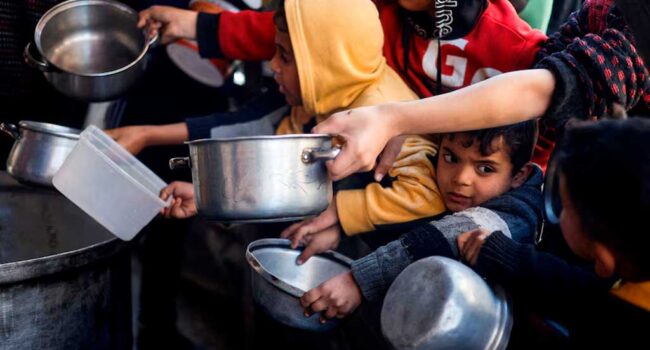 FAO alertó que persiste alto nivel de hambre y desnutrición en Gaza