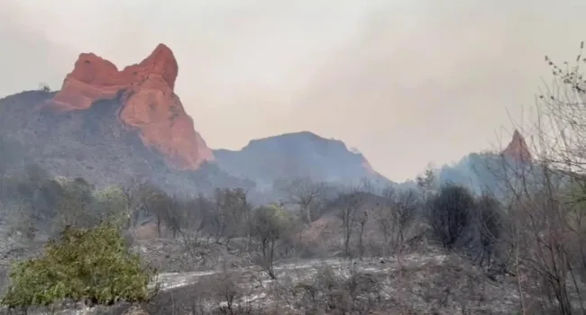Alianza Verde muestra su consternación por los incendios en Castilla y León, con especial preocupación por el espacio natural de Las Médulas, en León