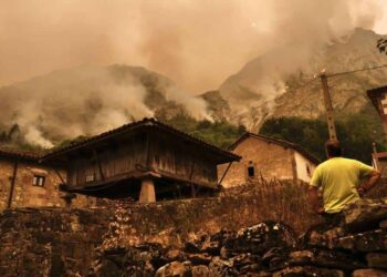 Seis de las siete reservas de la biosfera de Asturias afectadas por una ola de incendios