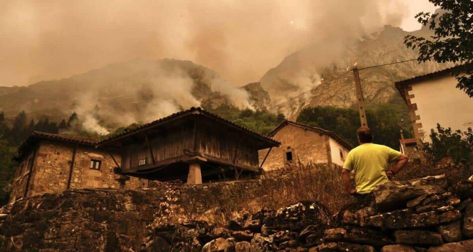 Seis de las siete reservas de la biosfera de Asturias afectadas por una ola de incendios