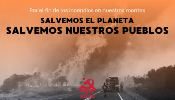 El PCE denuncia la inacción de la Junta y exige que se cumplan las reivindicaciones de los bomberos forestales ante la ola de incendios en Castilla y León