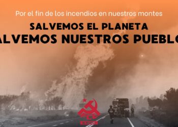 El PCE denuncia la inacción de la Junta y exige que se cumplan las reivindicaciones de los bomberos forestales ante la ola de incendios en Castilla y León