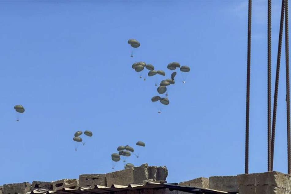 Italia iniciará lanzamientos aéreos de ayuda humanitaria a Gaza