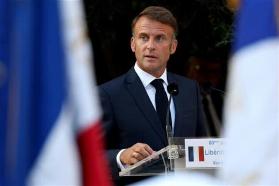 Macron descarta su dimisión pese a las reclamaciones de la oposición