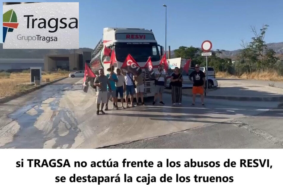CGT Andalucía: «El 12 de agosto será ruidoso para TRAGSA en Málaga»