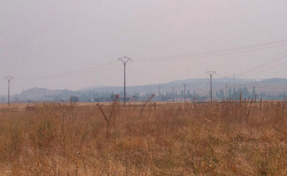Los incendios disparan la contaminación por partículas y ozono entre León y Galicia