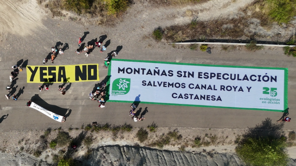 Por un Pirineo vivo y con futuro: «Yesa NO»