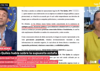 Rubén Sánchez: «Vito Quiles ha reconocido que conocía desde hacía meses múltiples quejas contra UtopiaViajes»