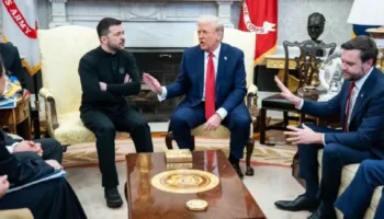 Vladímir Zelenski llega a Estados Unidos para reunión con Donald Trump
