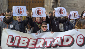 El PCE Aragón celebra el indulto parcial de los “6 de Zaragoza” pero exige su libertad total y la anulación de las multas