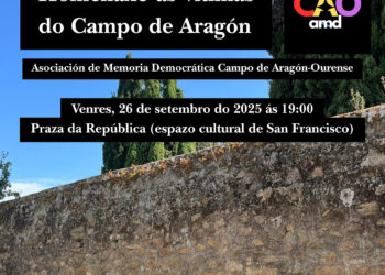 Acto de homenaxe ás vítimas do Campo de Aragón-Ourense