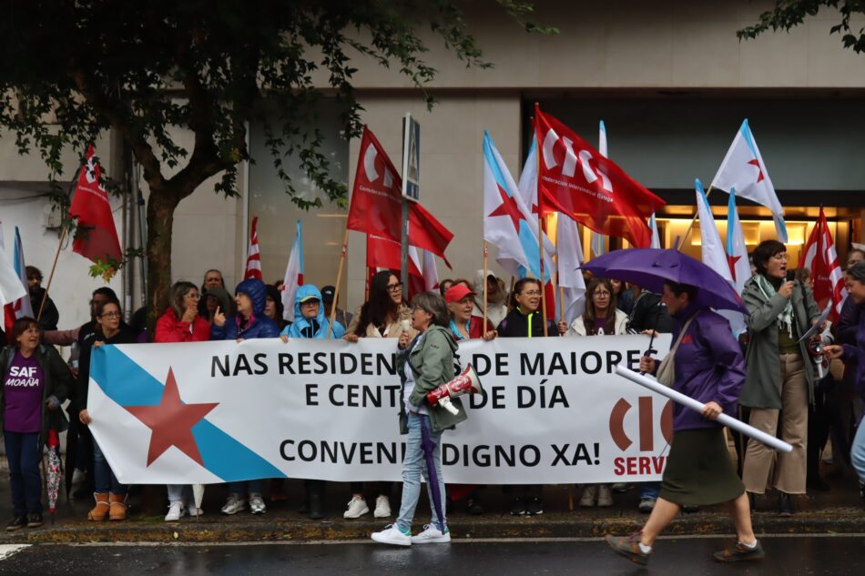 As traballadoras de SAF e de residencias de maiores suman forzas para reclamar condicións laborais dignas