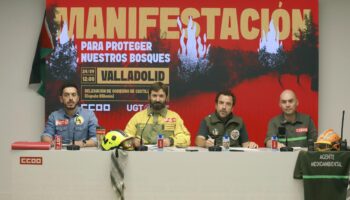 CCOO y UGT convocan una gran manifestación estatal en contra de la precariedad en la prevención y extinción de incendios forestales