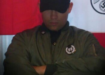 Brutal agresión fascista a un militante comunista en León