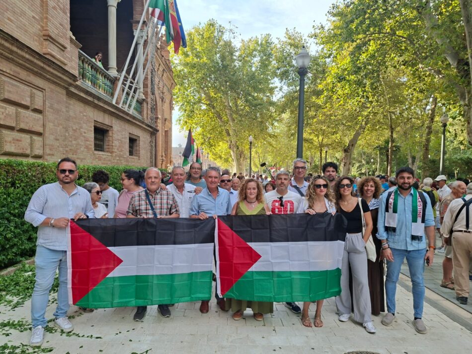 Izquierda Unida Sevilla denuncia que la Junta abre la puerta a los negocios del fondo KKR en la provincia mientras se perpetúa la ocupación y la violencia en Palestina
