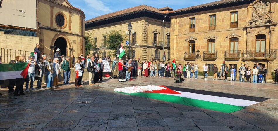 Celebran acto en Uvieu “Las niñas y niños palestinos importan”