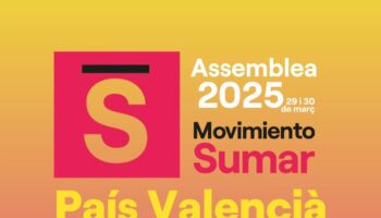 Moviment Sumar País Valencià inicia el seu procés constituent aquesta tardor i exigeix responsabilitats polítiques per la Dana