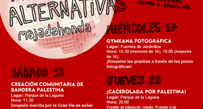 Fiestas Alternativas de Majadahonda 2025: cultura, diversidad y compromiso social