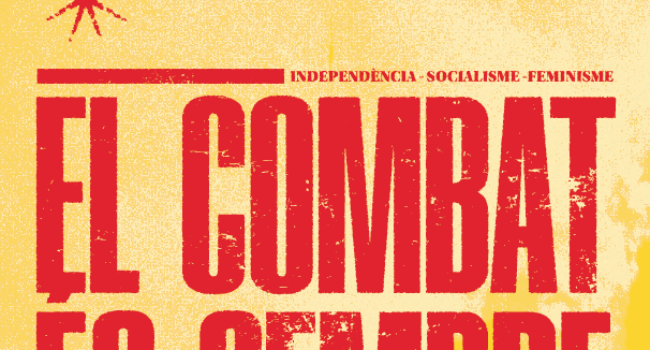 L’Esquerra Independentista crida a mobilitzar-se aquest 11 de Setembre sota el lema “El combat és sempre ara”