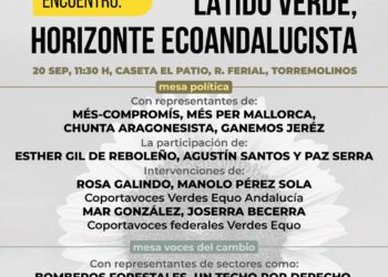 Verdes Equo lanza en Torremolinos un llamamiento a una gran coalición ecoandalucista