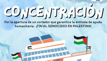 Alcalá se moviliza en apoyo a la Flotilla Internacional rumbo a Gaza