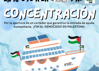 Alcalá se moviliza en apoyo a la Flotilla Internacional rumbo a Gaza